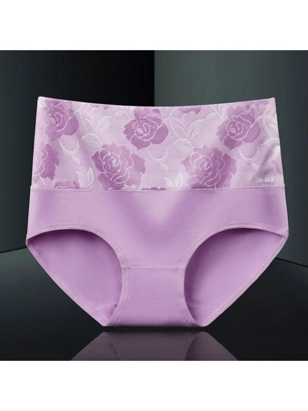 6Pcs/Lot High Waist Panties Cotton Women Female Lingerie Underwear - Picture 5 of 9